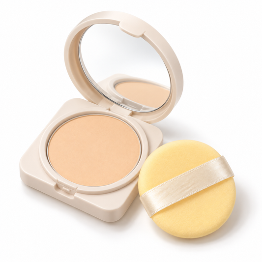 Pressed Setting Powder, Long Lasting Matte Finishing Powder for Oil Control & Smooth Makeup
