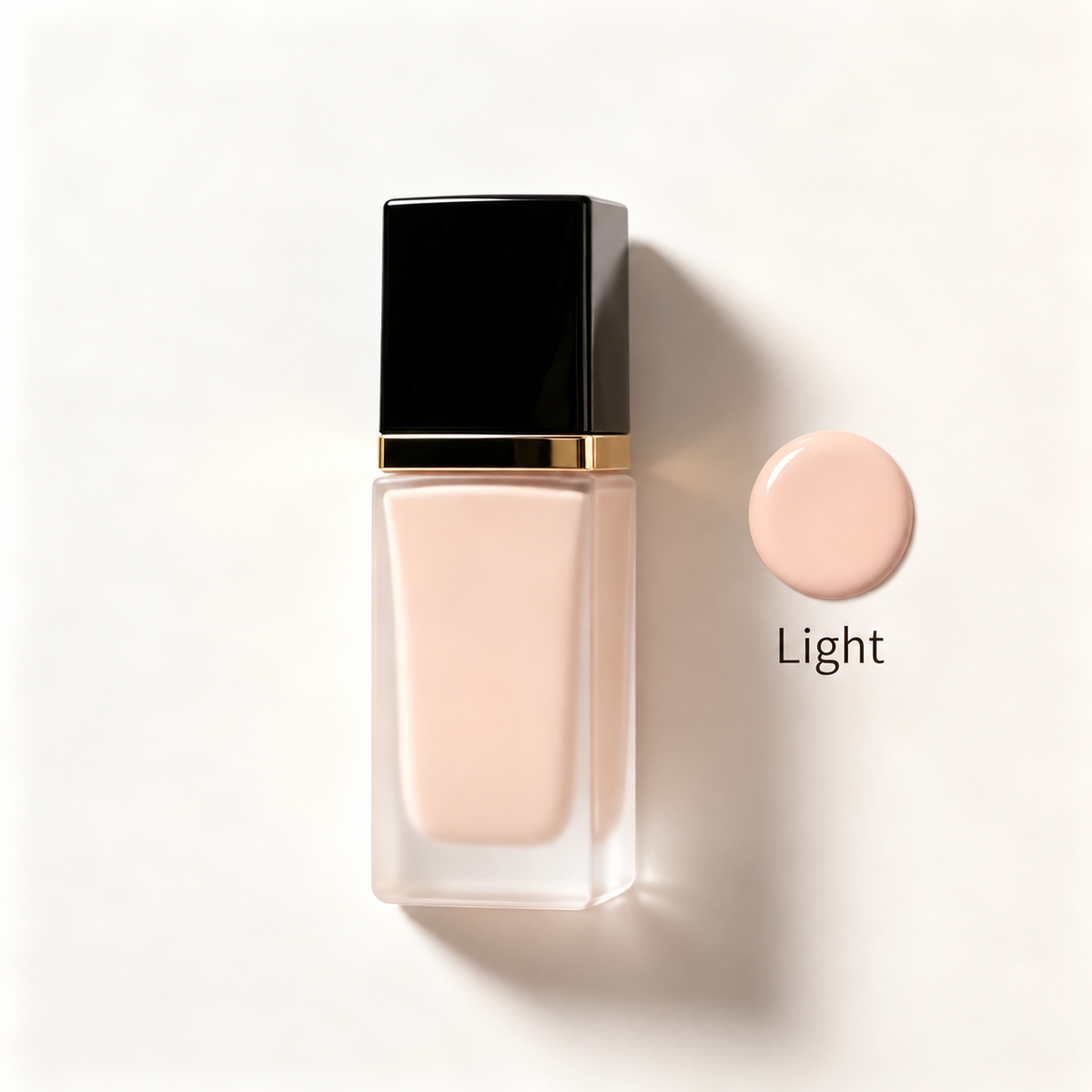 Long-Wear Hydrating Liquid Foundation, Buildable Medium Coverage Natural Matte Finish Face Makeup