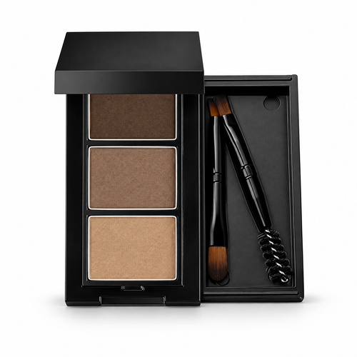 3 Shade Eyeshadow Palette, Blendable Matte Eyeshadow for Daily Eye Makeup, Long Wear & Water Resistant