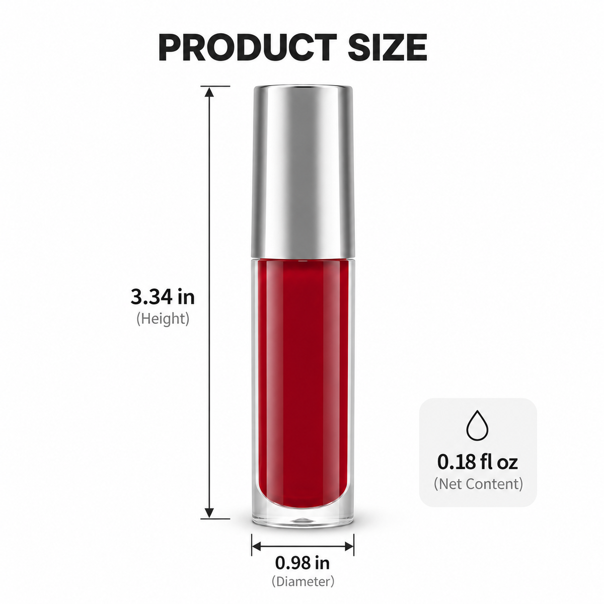High-Shine Hydrating Lip Gloss, Unbranded Private Label Lip Makeup