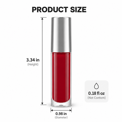 High-Shine Hydrating Lip Gloss, Unbranded Private Label Lip Makeup